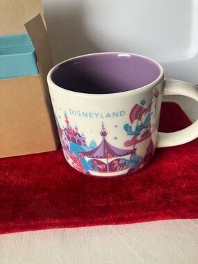 NEW Starbucks Disney Disneyland Fantasyland V2 You Are Here Starbucks Mug Cup